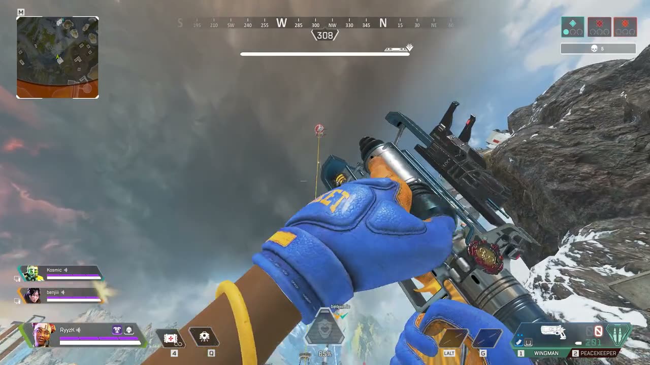 Dalla zipline, Apex Legends